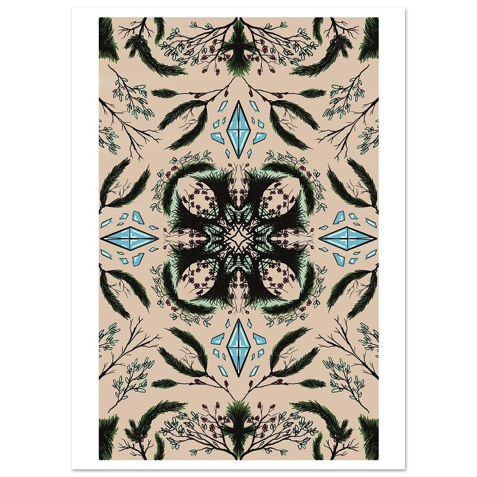 Thumbnail: Seasonal Aura Fine Art Poster 13x18 cm / 5x7″