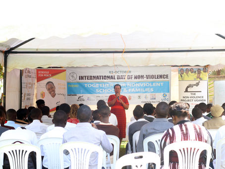NVP UGANDA OBSERVES INTERNATIONAL DAY OF NON-VIOLENCE
