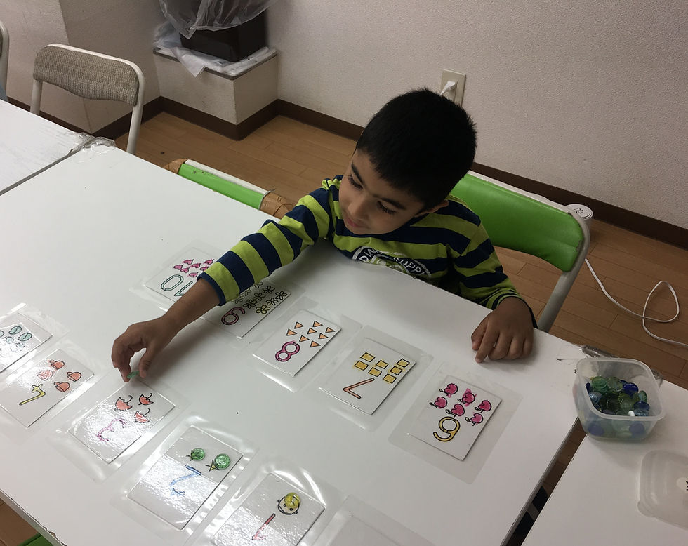 Learning with Montessori Materials