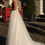 Thumbnail: Bride in a wedding dress with a dramatic ball gown skirt and a beaded bodice.