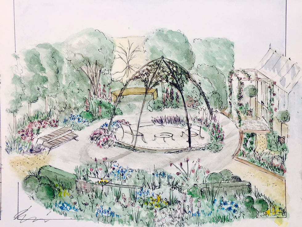 central gazebo