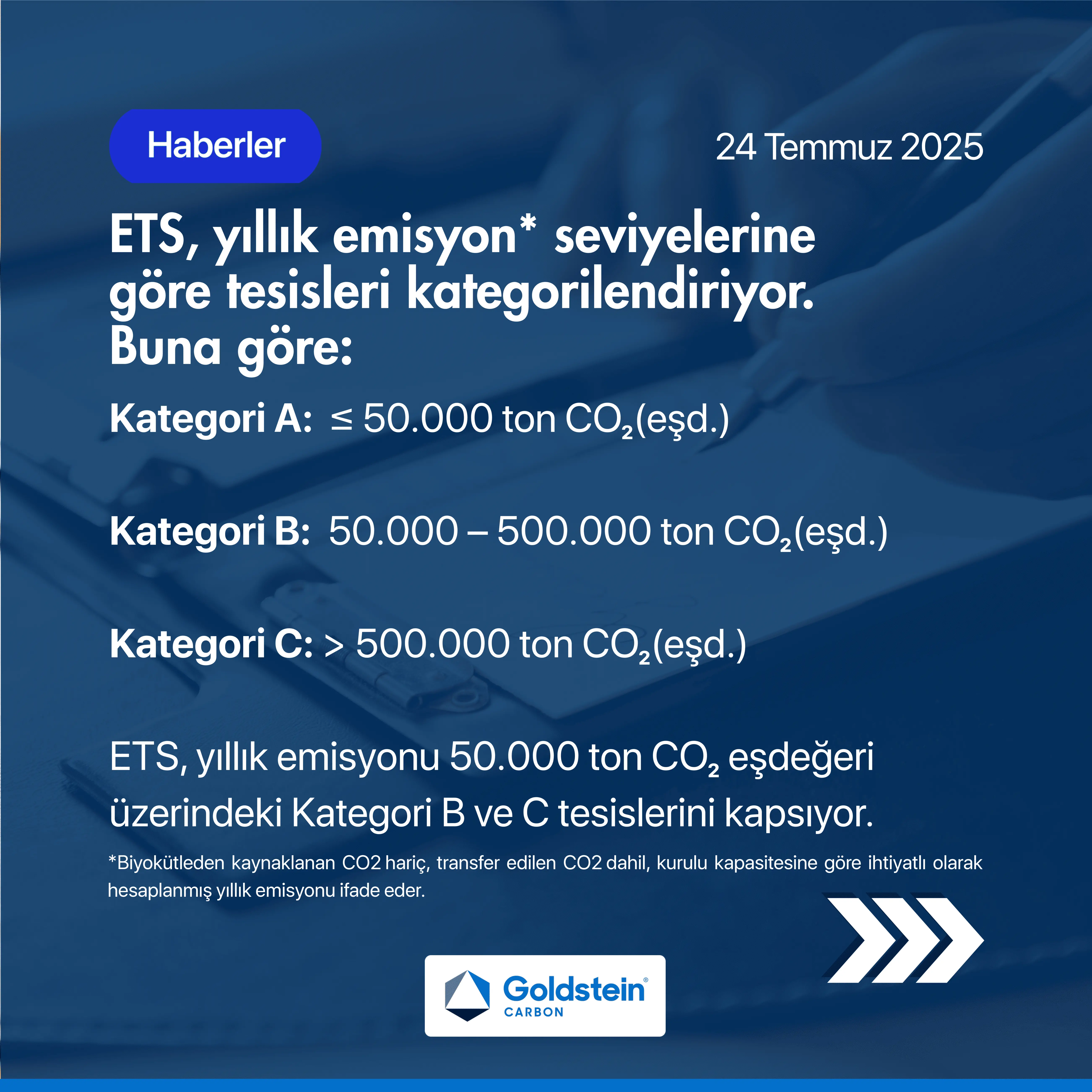 Infographie des seuils annuels d’émissions pour les catégories A–B–C d’installations ETS.