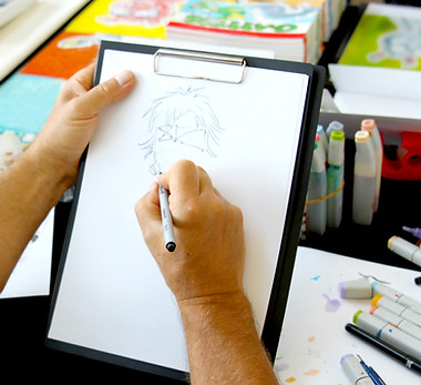 Dessinateur(trice) d'animes