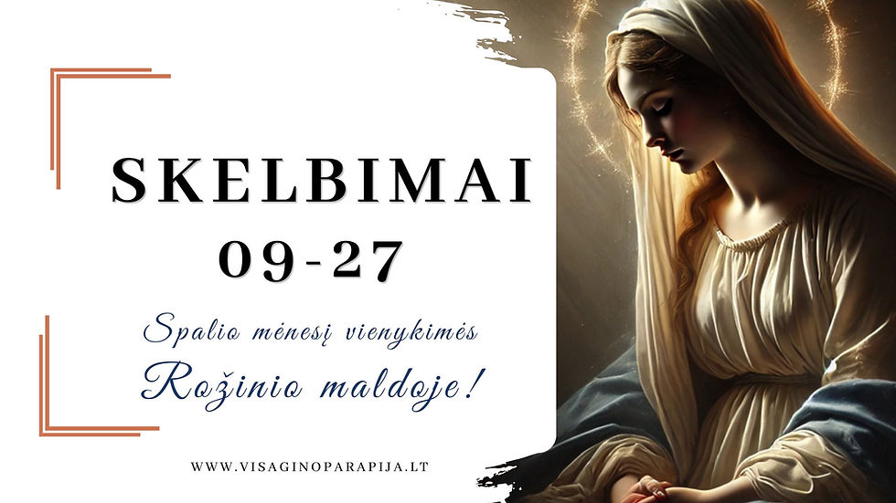 SKELBIMAI | 09.27
