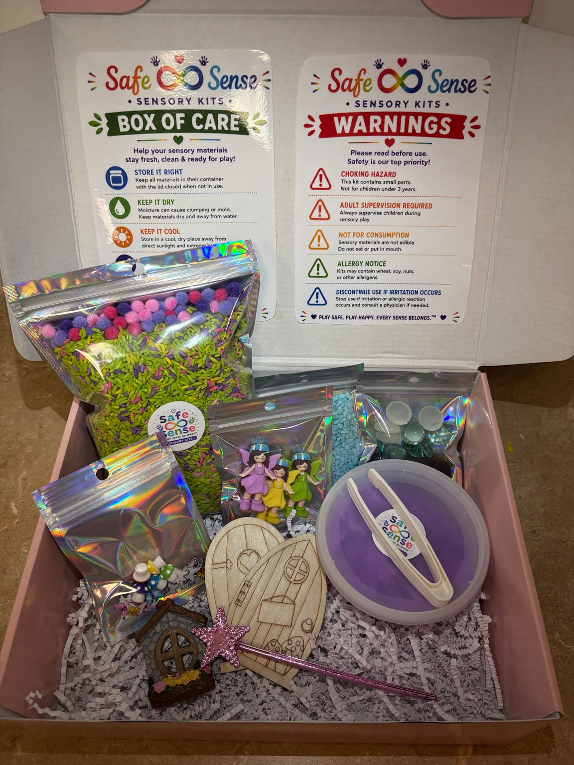Enchanted Bloom sensory play kit