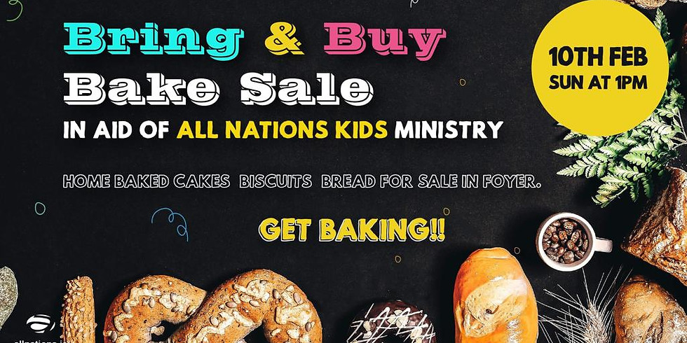 Bring and Buy Bake Sale