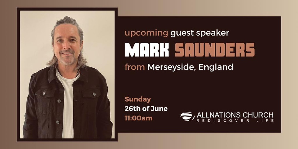 Guest Speaker: Mark Saunders