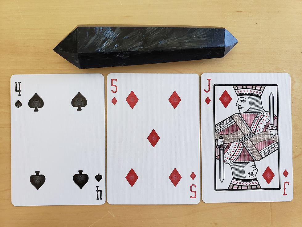 Thumbnail: Playing Card Recorded Email Reading