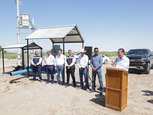Beneficia JCAS a más de 12 mil habitantes con nuevo pozo de agua potable en Ahumada