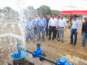 Inaugura JCAS pozo para abastecimiento de agua potable en Guerrero