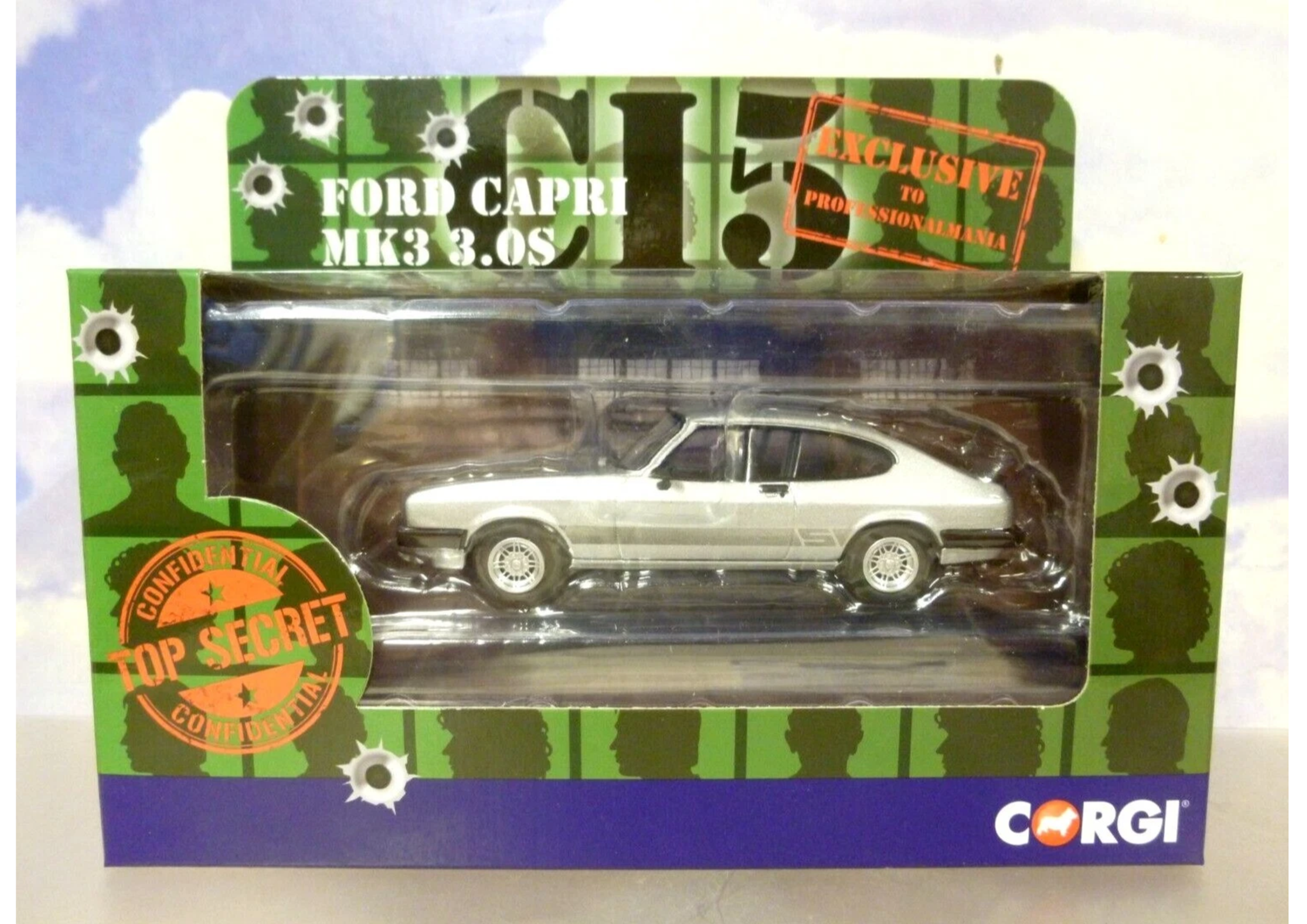 Corgi Car - The Professionals - 1976