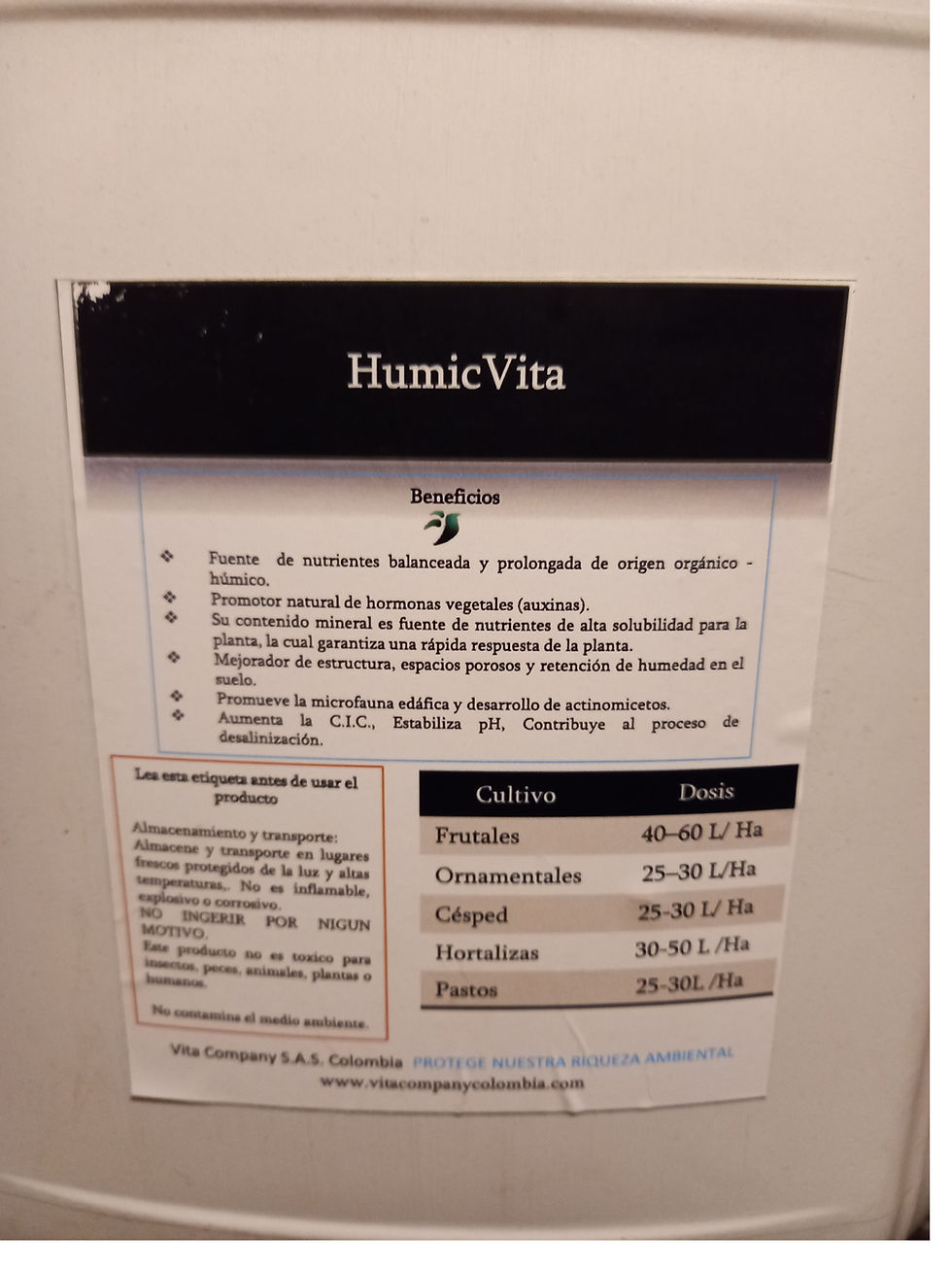 Miniatura: HumicVita 20 Litros