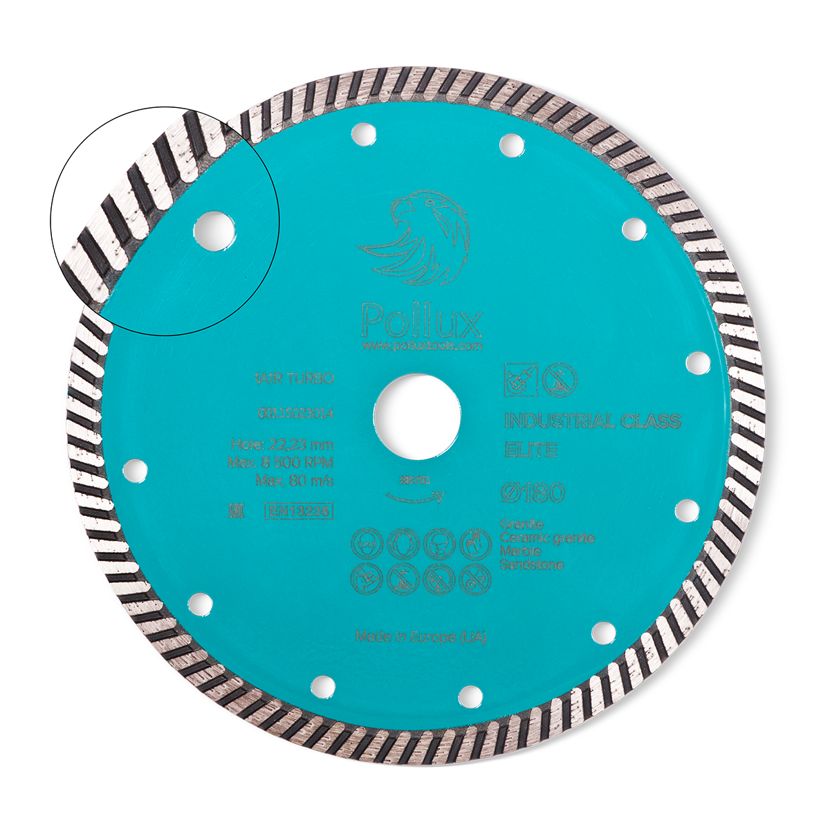 ELITE, turbo diamond blade