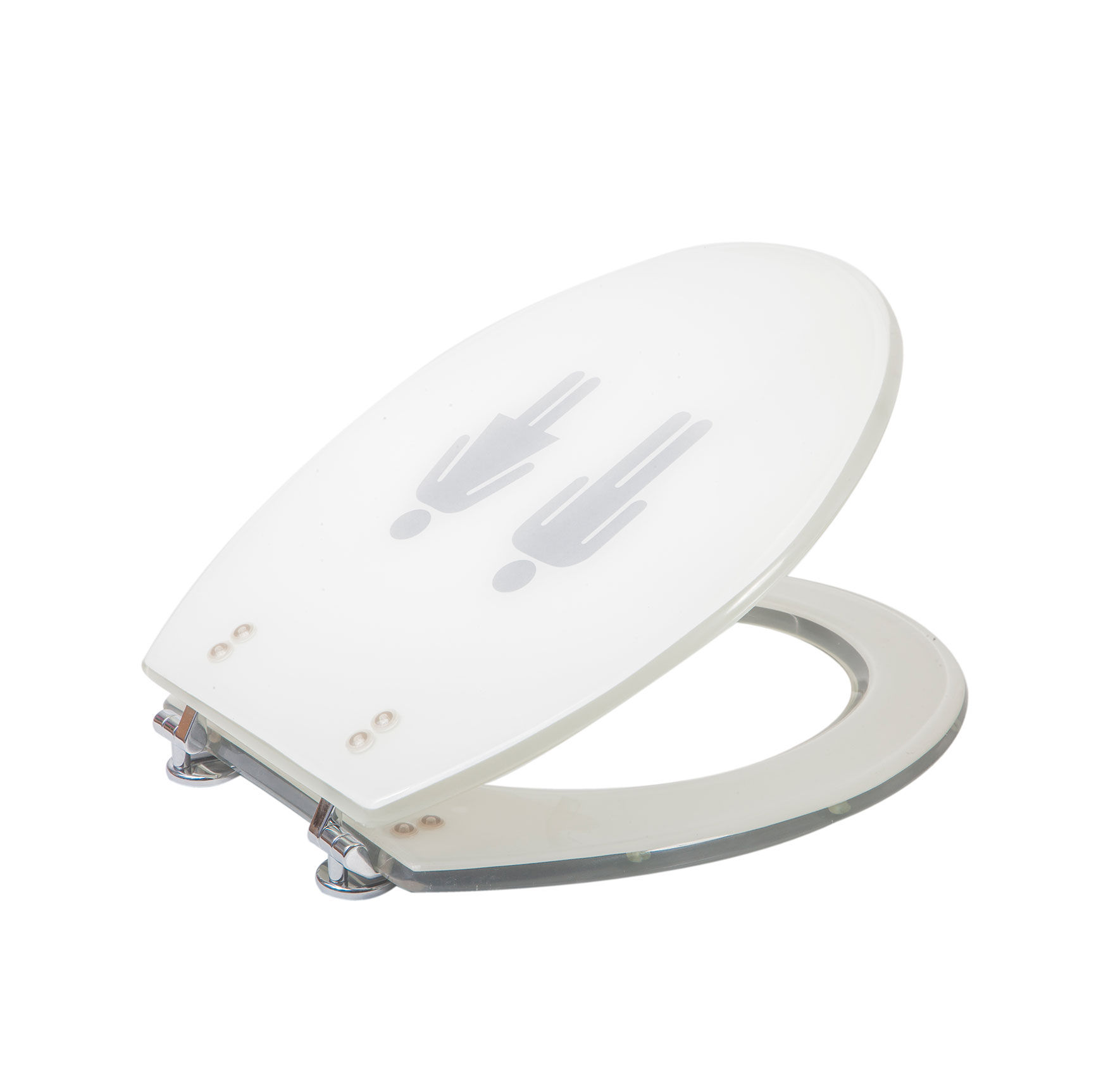 מושב אסלה אקרילי אישה וגבר