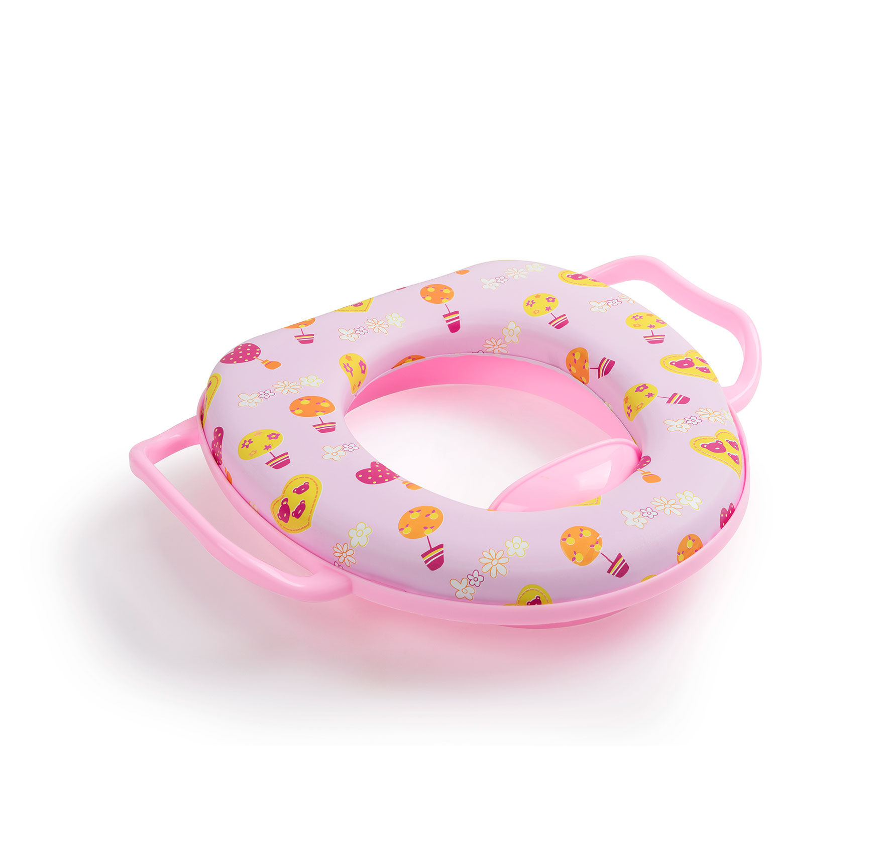 מושב אסלה לילדים מרופד בצבעים