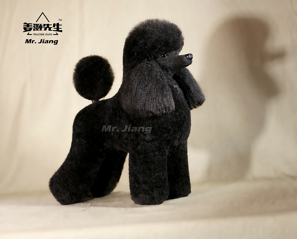 Thumbnail: Mr.Jiang Model Dog Toy Poodle Hair