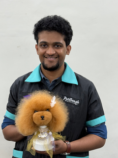 international pet grooming academy students training in Andheri Mumbai