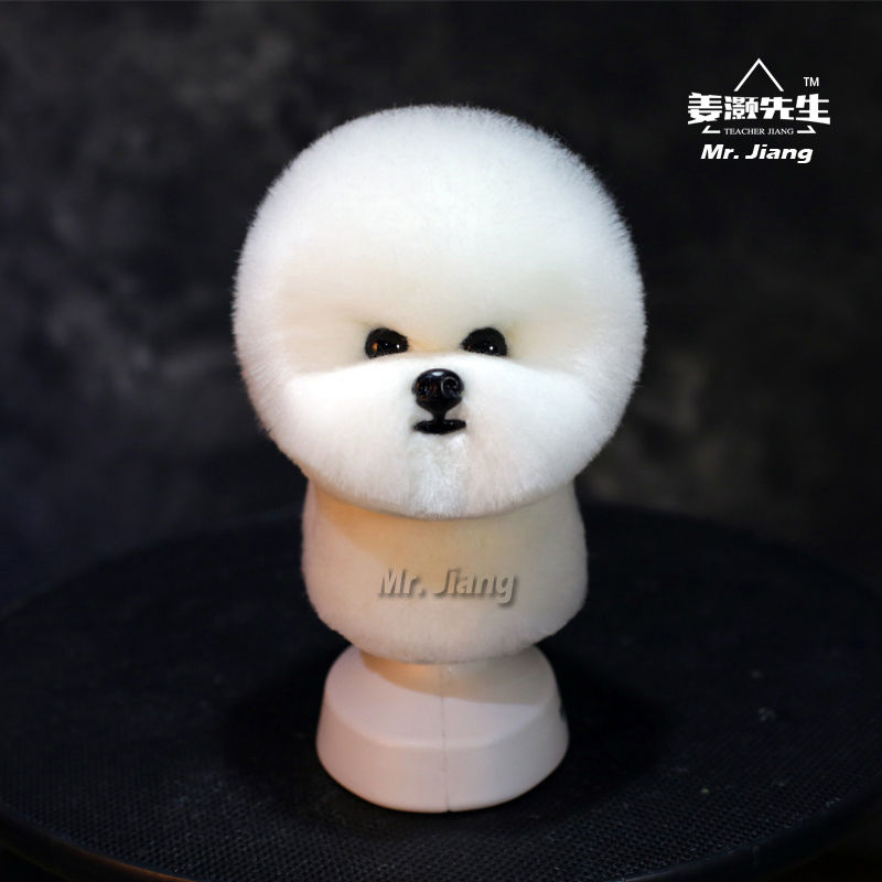 Mr.Jiang Model Dog Bichon Head Hair 