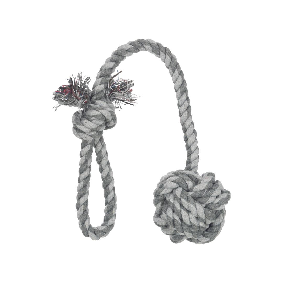 Playing Rope with Tennis Ball