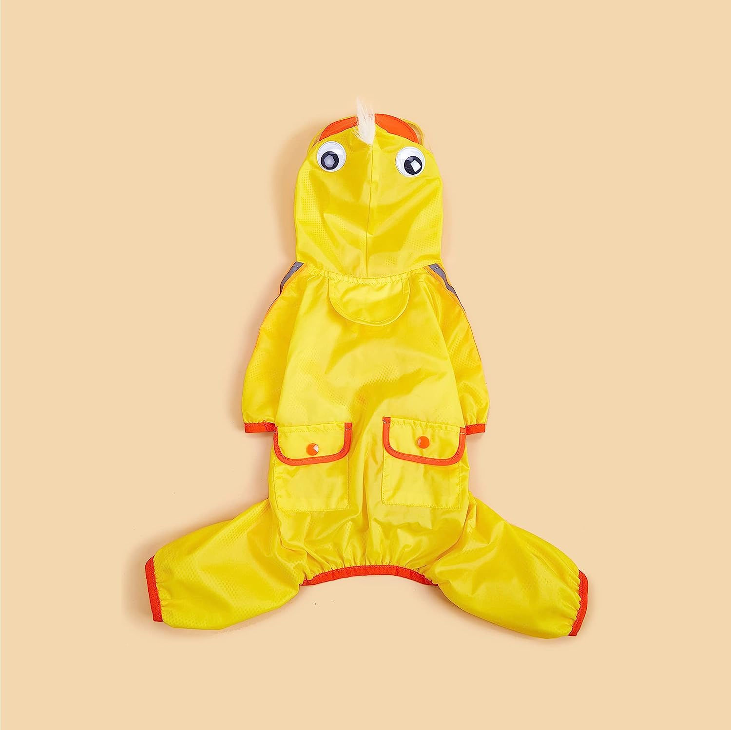 FOFOS Pet Raincoat -Duck