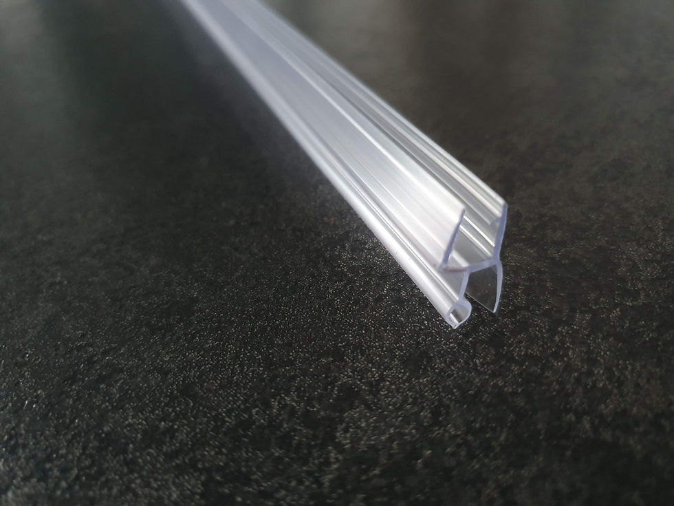 Miniaturebillede: Dusch-Türdichtung mit Wasserabweislippe Art. Nr. 009