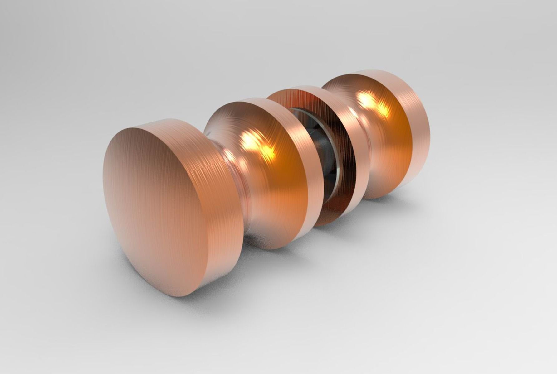 Duschtürgriff rund, Art.Nr. EUSDK1