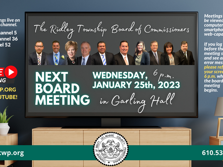 Commissioners Meeting - January 25, 2023