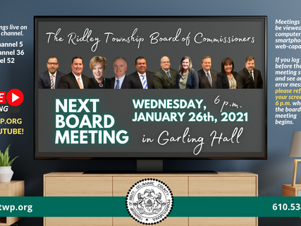 Township Commissioners Meeting - January 26, 2022