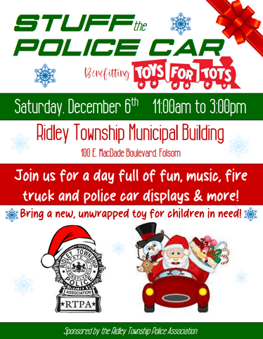 Ridley Township Police Department Toy Collection🎁🚓❤️