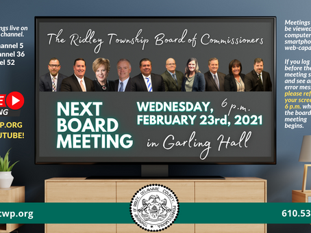 Township Commissioners Meeting - February 23, 2022