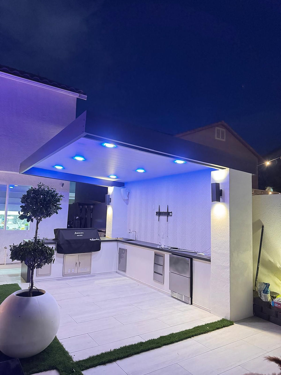 LV Brothers Construction installs patio covers, synthetic turf, pavers, putting greens, and concrete across Las Vegas, Henderson, and Summerlin. Licensed, insured, free consultation.