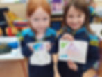 Students at Tiernaboul National School, Killarney