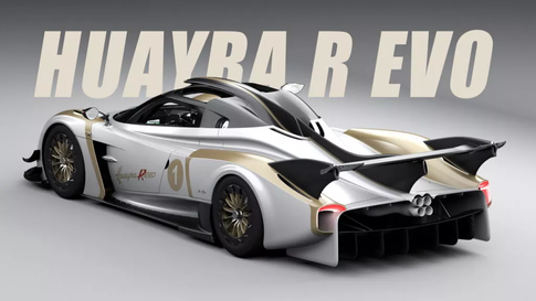 Khám phá siêu phẩm Huayra R Evo 888HP: Mui trần, đuôi dài và động cơ V12 "khủng"
