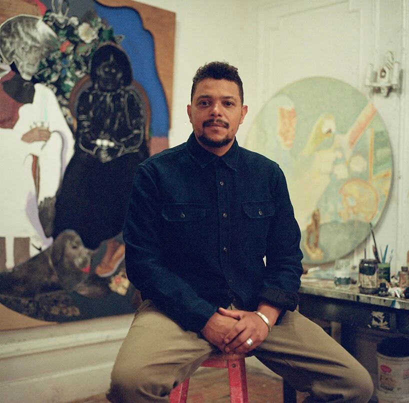 David Shrobe tại studio của anh ấy. Ảnh: Designboom
