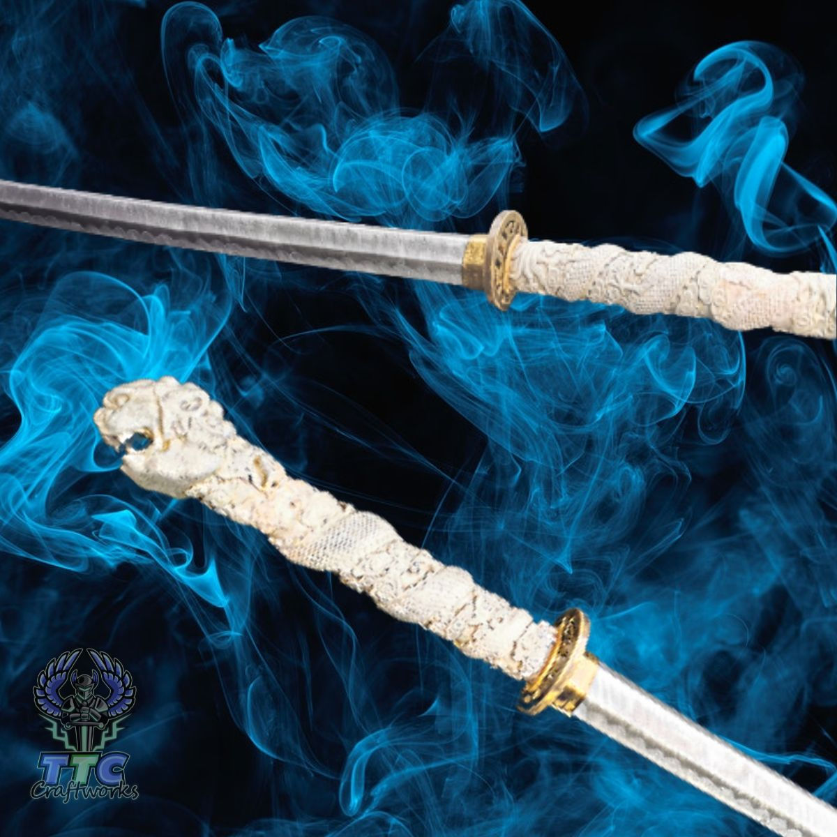 The Connor McCleod Highlander Dragon Head Katana | Larp & Cosplay Weapon