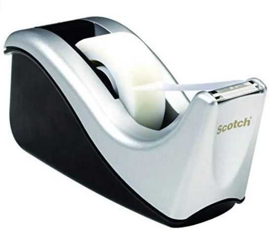 Dispensador Celo Scotch Silvertech 2 tonos