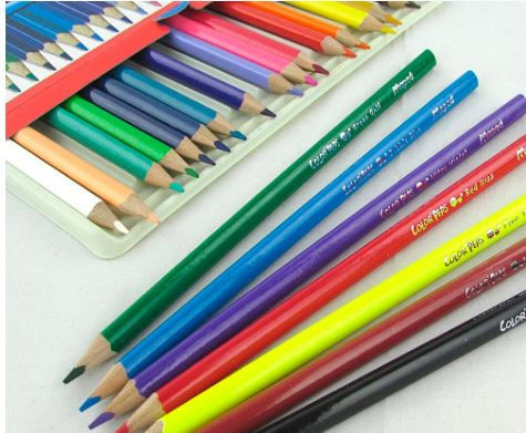 Miniatura: Estuche 12 lapiceros colores Alpino Trimax