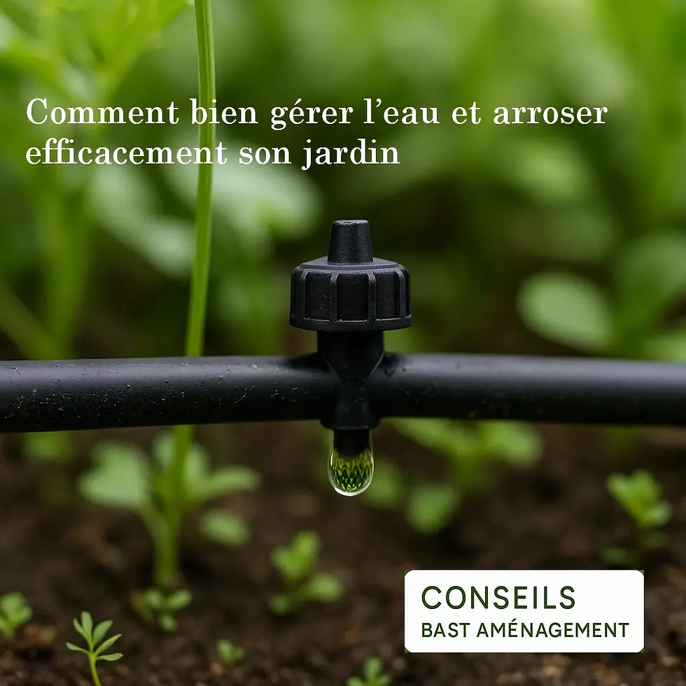 Comment bien gérer l’eau et arroser efficacement son jardin