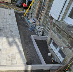 Terrasse autobloquants à Paliseul