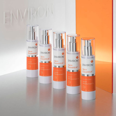 Environ beauty product images photographed in studio