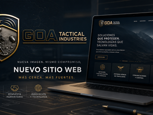 GOA TACTICAL INDUSTRIES renueva su identidad corporativa y presenta su nueva página web