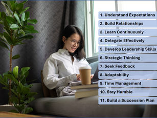 Congratulations! You’ve been promoted! How to transition to next level roles..