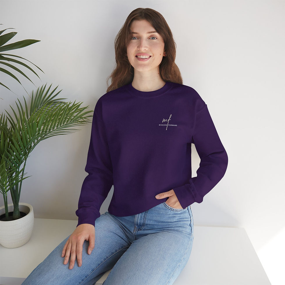 Thumbnail: Crewneck Sweatshirt — Mission Forward
