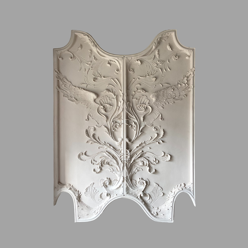 Cornice London Plaster Wall Panel
