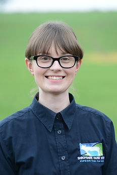 I moved to Shropshire and joined Shropshire Farm Vets in June 2017. I have a range of experience in reception, customer service and stock specialist roles. These skills have come in handy when helping to cover on Reception and Pharmacy.

My main role is business admin which includes health and safety, fleet coordination, stock ordering, course organisation along with many other tasks.

Outside of work I enjoy spending time with my partner, cat and rescue hens plus dedicating a bit of time each weekend to volunteering at a cat and dog rescue.