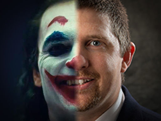 Joker Fan Gets Vaccinated for Gun Raffle