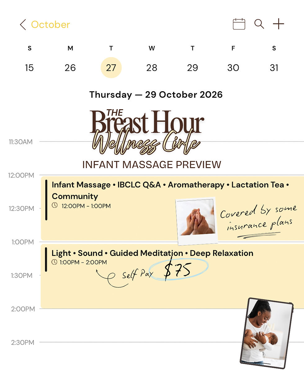 The Breast Hour- Wellness Cirlce