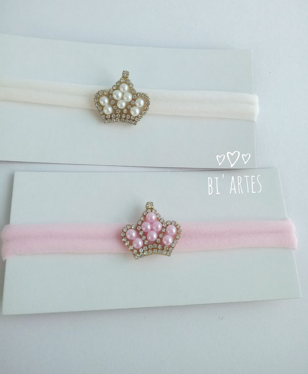 Miniatura: HAIR CLIP OU FAIXA COROA PP