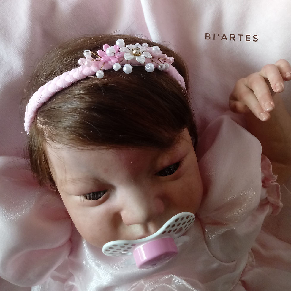 Miniatura: HEAD BAND TRANÇADA FLORES