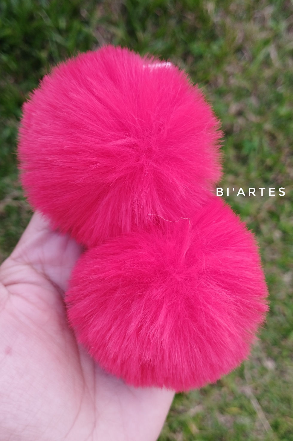 Miniatura: PARZINHO POMPOM P ELÁSTICO/BICO DE PATO